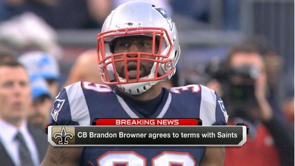 Browner agrees to terms with Saints