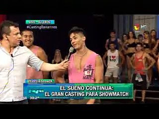 Pronto.com.ar - El concursante del casting de bailarines que conmovió al jurado