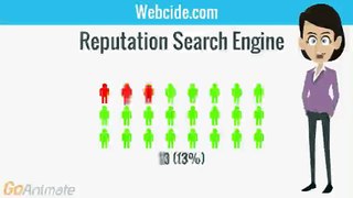 Webcide.com Reputation Search engine delivers only real , updated ,accurate , precise, reliable negative information about a person , avoiding the indexing of fictitious information about the searched person or company .