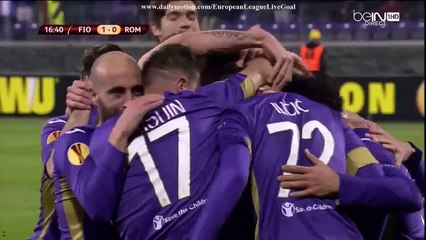 Josip Ilicic 1:0 | Fiorentina - Roma 12.03.2015 HD