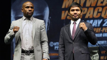 Manny Pacquiao Sings his Title Fight Entrance Song at Press Conference
