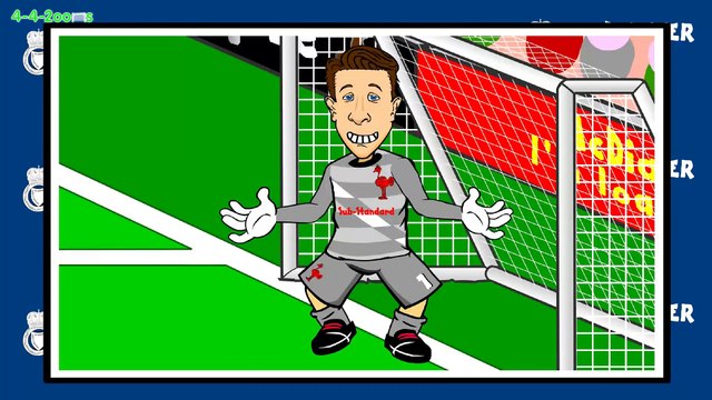 Man Utd vs Liverpool 3-0 DAY 15 (Rooney Mata Van Persie goals highlights 14.12.15 Football Cartoon) (2)