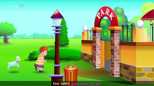 Mary Had A Little Lamb Nursery Rhyme With Lyrics - Cartoon Animation Rhymes & Songs for Children (HD)