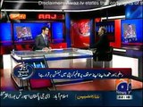 Aaj Shahzeb Khanzad Key Saath - 12th March 2015 Rangers vs MQM