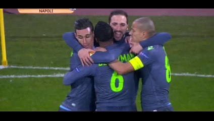 Napoli 3-1 Dynamo Moscow - Goal Higuain - 12-03-2015