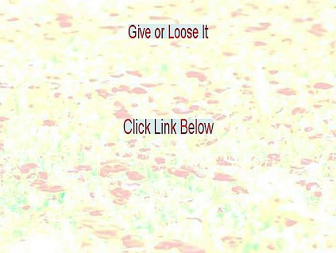 Give or Loose It Free PDF [give it up or turn it loose james brown 2015]