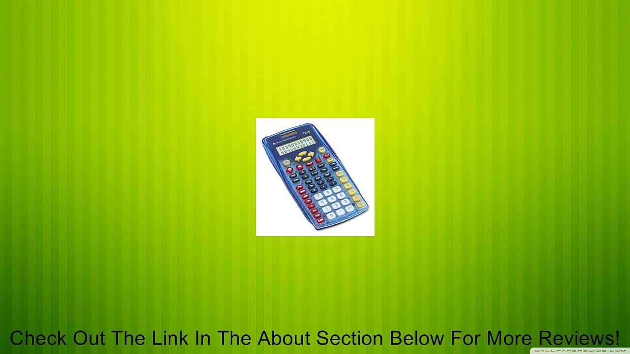 Texas Instruments TI15 TI-15 Explorer Calculator, 10-Digit Display Review