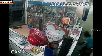 Arequipa: Cámaras de seguridad registran asalto a farmacia