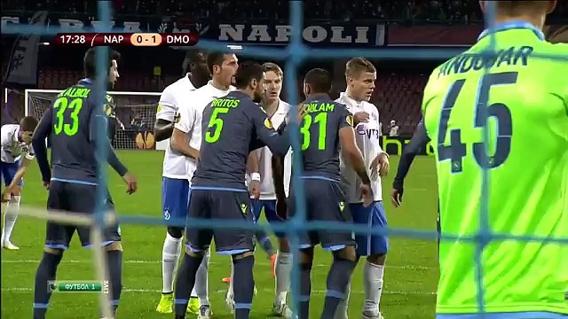 Napoli 3 - 1 Dynamo Moscow Extended Highlights 12/03/2015 - Europa League