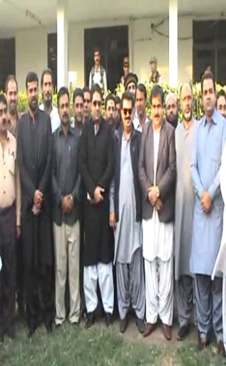 Meeting was Arranged At FCS by the Orders of Dr. Nisar Morai in which Previous MPA of ANP Amaanullah Masood Joined PPP with his 17 Friends in Presence of Dr. Nisar Morai