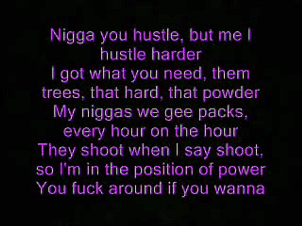 50 Cent -- Position Of Power -- Lyrics