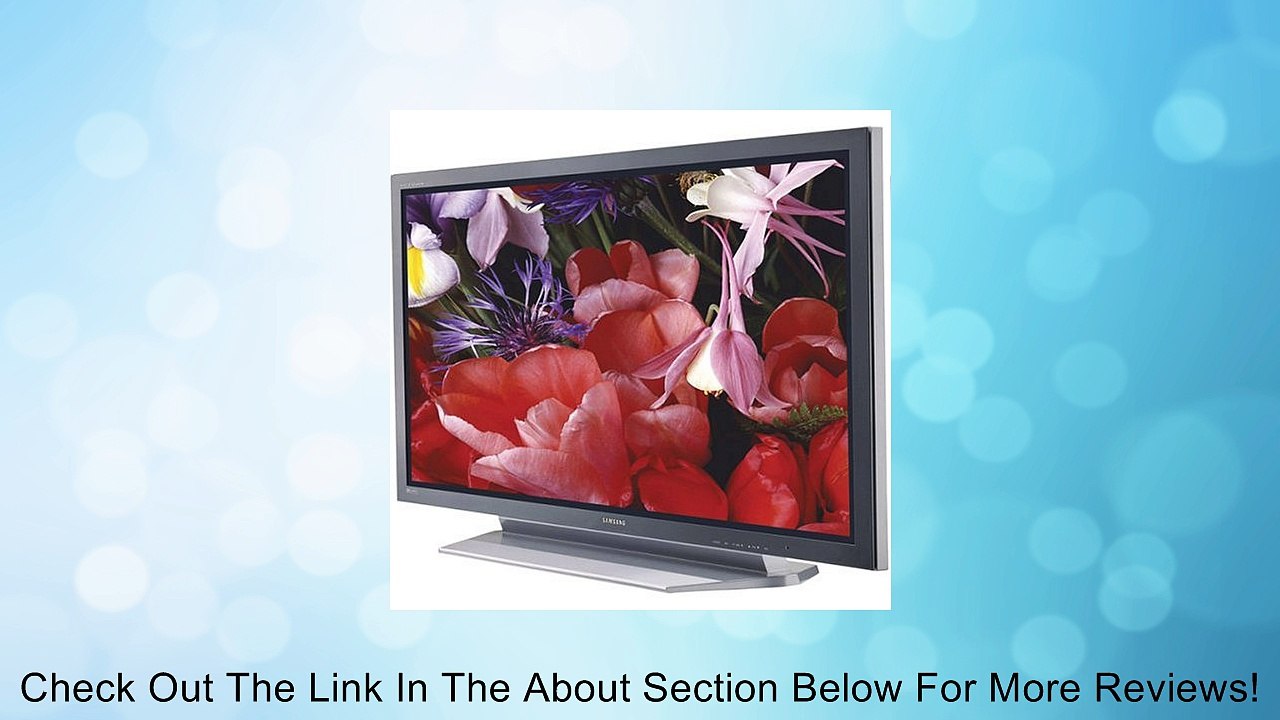 Samsung SPN4235 42-Inch Widescreen Plasma Flat-Panel HD-Ready TV Review