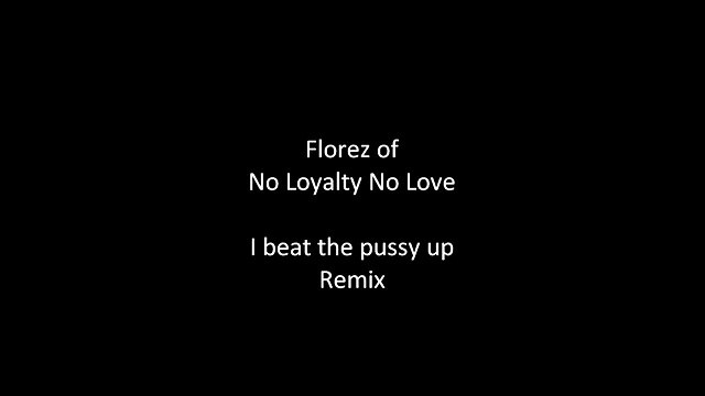 I beat the P up - 50 cent yg and love Rance (lyrics on screen) Remix - Florez nlnl313