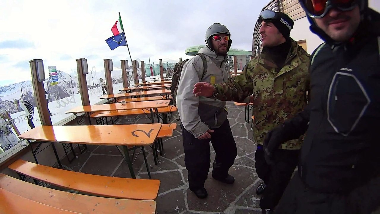 WINTER AND SNOWBOARD (GOPRO CANAZEI SELLARONDA)