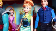 Frozen Fever Anna's Birthday Party P2 Queen Elsa Sick Olaf Kristoff Hans Barbie Parody Toy Video