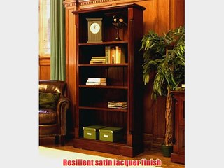 La Roque Heavy Mahogany Tall Open Bookcase Baumhaus
