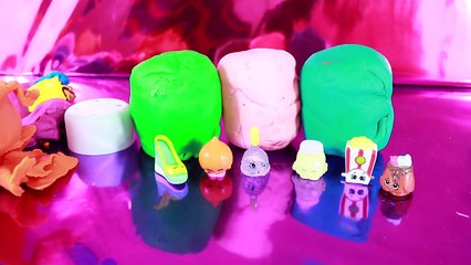 Huge Shopkins Play-Doh Surprise Mega Fluffy Baby Special Edition Season 2 Shopkin 12 Pack Rare