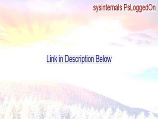 sysinternals PsLoggedOn Free Download [Free Download]