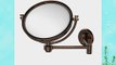 Allied Brass WM-6/4X-VB 8-Inch Wall Mirror with 4x Magnification Extends 14-Inch Venetian Bronze