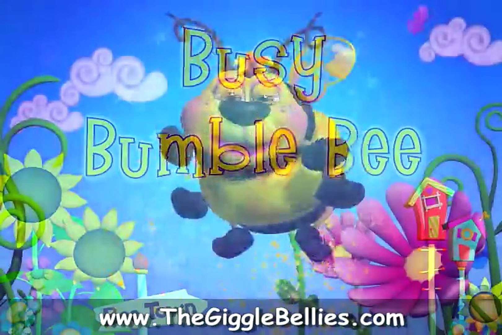 Busy Bumble Bee  Kids Song   Children Learning Songs with The GiggleBellies