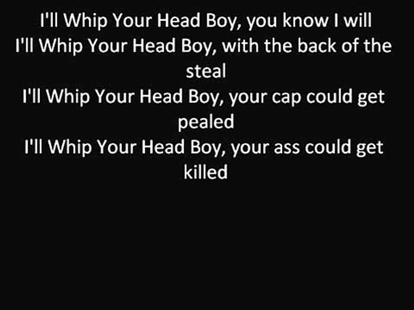 ⁣50cent ft. Young Buck- I'll Whip Your Head Boy (LYRICS)(1)