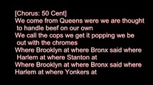50 Cent - Queens, NY feat. Paris Lyrics On Screen