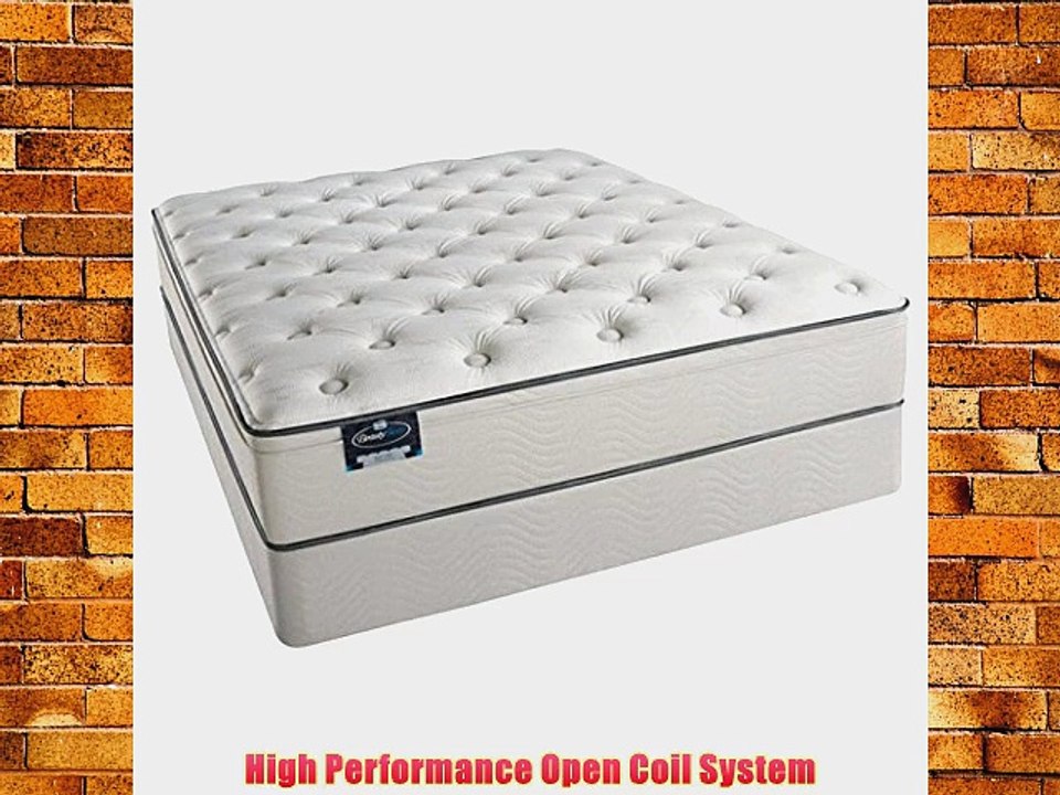 Simmons BeautySleep High Quality Innerspring Mattress Set - Queen / Plush / Standard Height