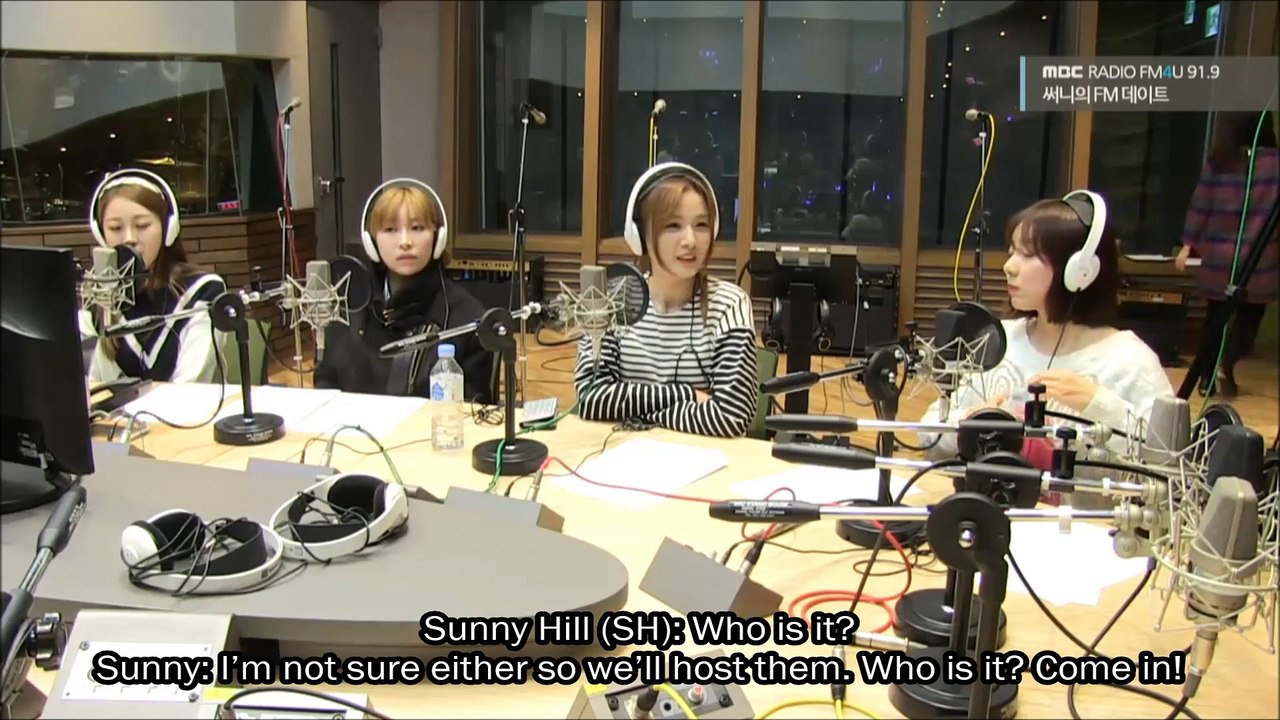 [ENG SUB] 150129 Yuri (SNSD) on Sunny's FM Date with Sunny Hill