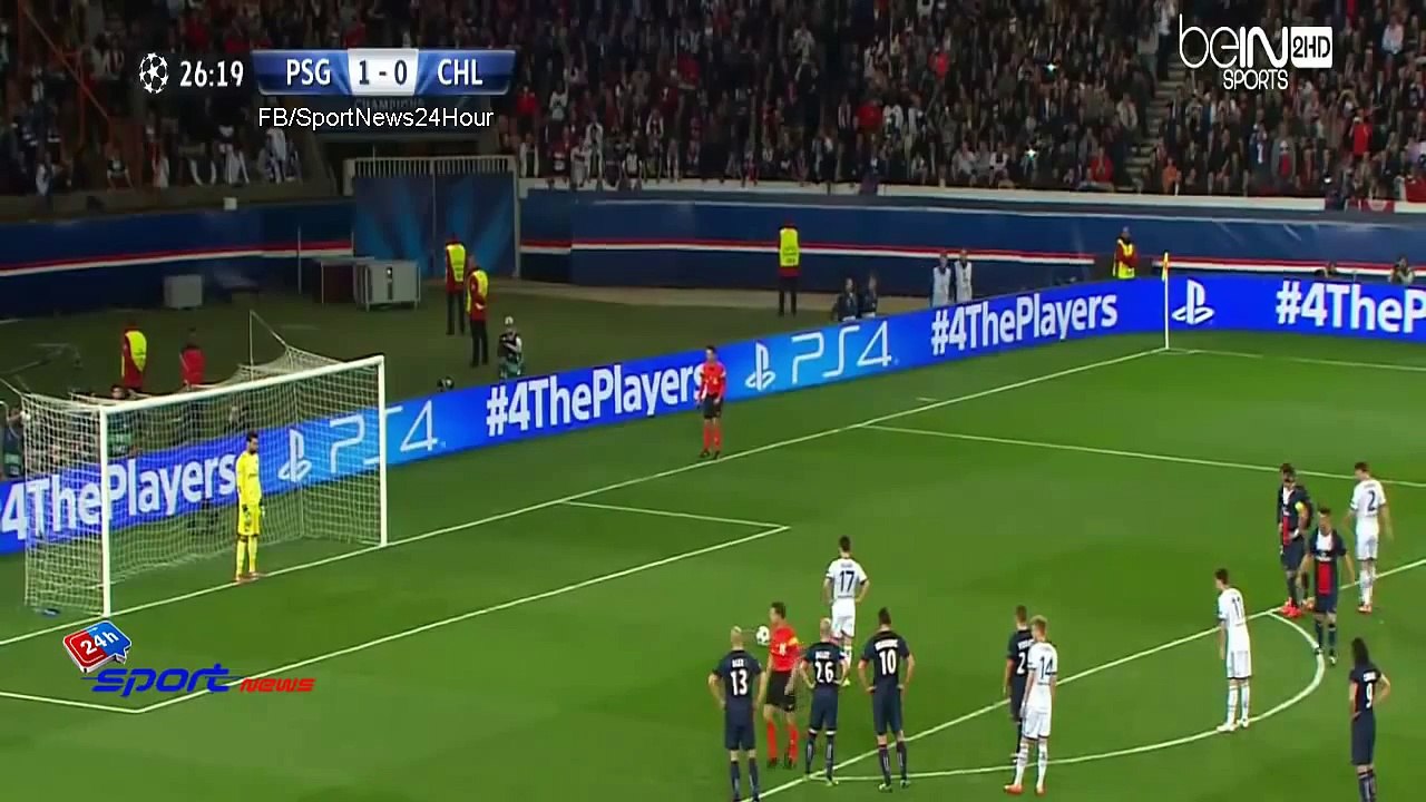 اهداف مباراة باريس سان جيرمان 3-1 تشيلسي دوري أبطال أوروبا (2014 4 2) تعليق رؤوف خليف [HD]