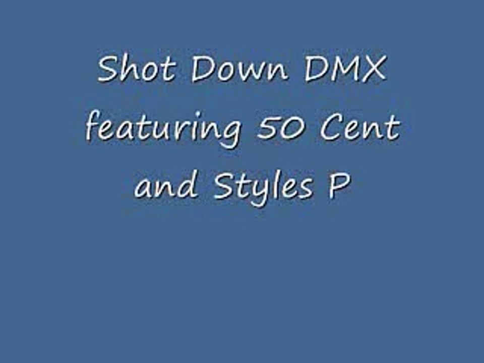 Shot Down DMX featuring 50 Cent _ Styles P Grand Champ (Lyrics)