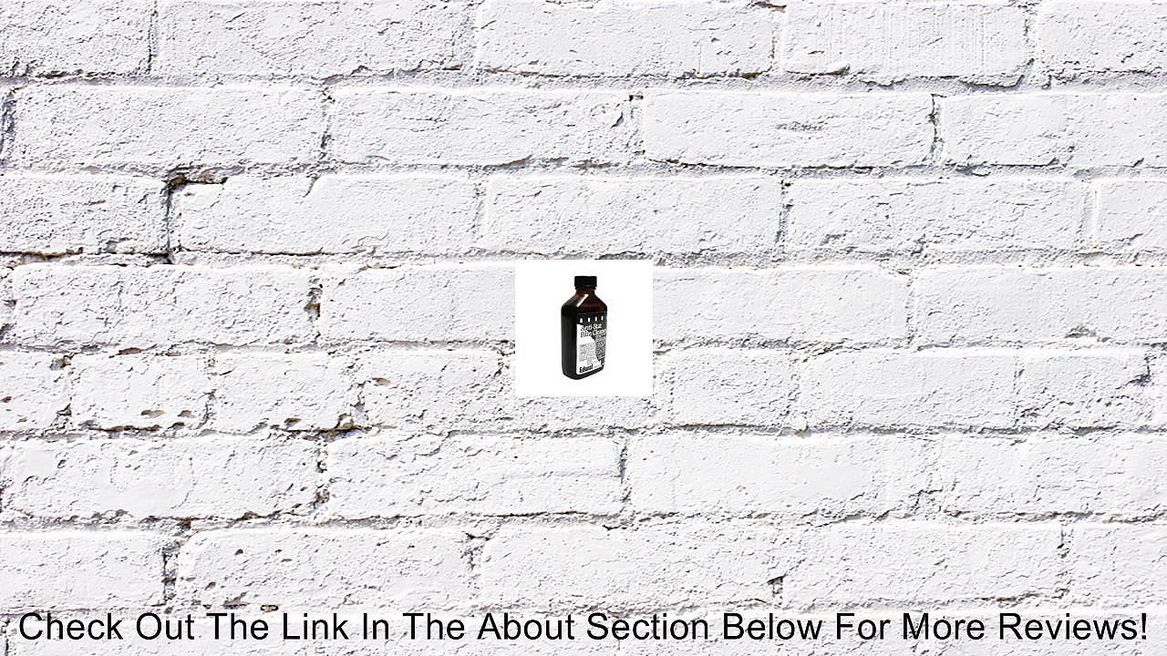 Edwal Anti-Stat Film Cleaner, for Black & White and Color Films, 4 Oz. Bottle Review