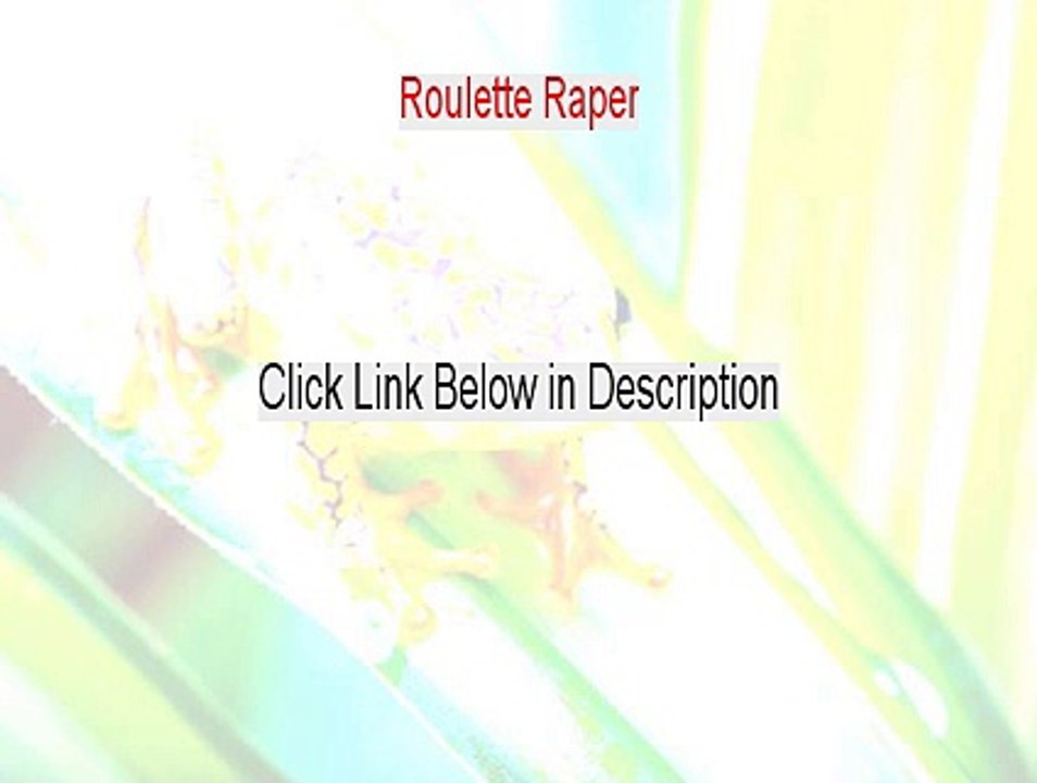 Roulette Raper PDF - Download Here 2015