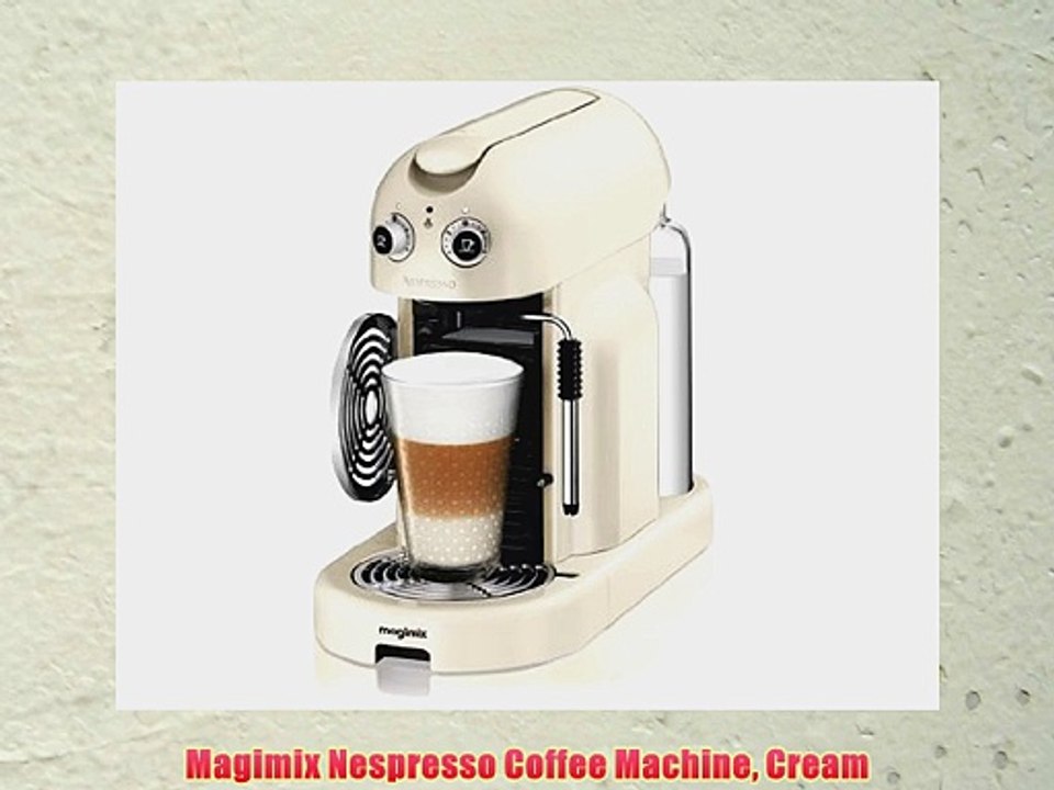 Magimix Nespresso Coffee Machine Cream