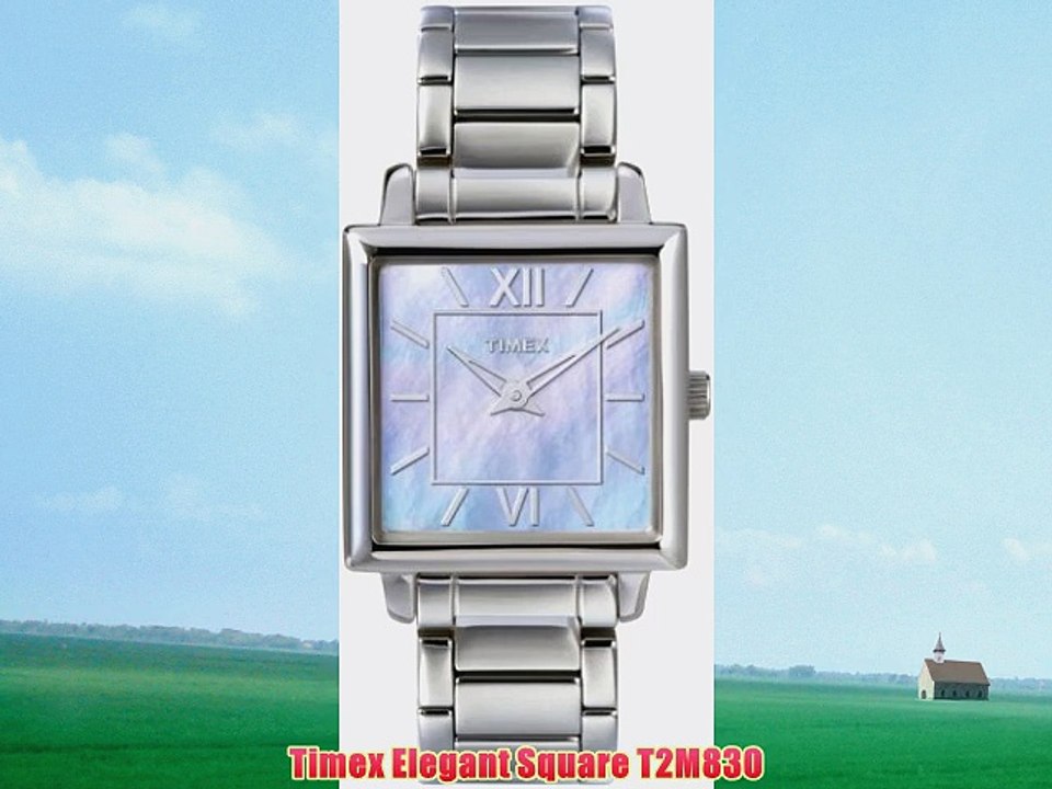 Timex elegant square t2m830