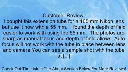 Nikon PK-13 Ai Auto Extension Tube 27.5mm Review