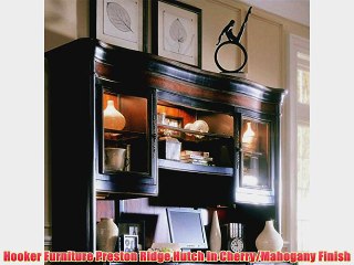 Hooker Furniture Preston Ridge Hutch in Cherry/Mahogany Finish
