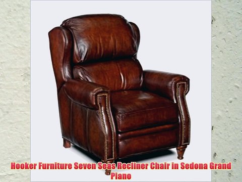 Hooker Furniture Seven Seas Recliner Chair in Sedona Grand Piano