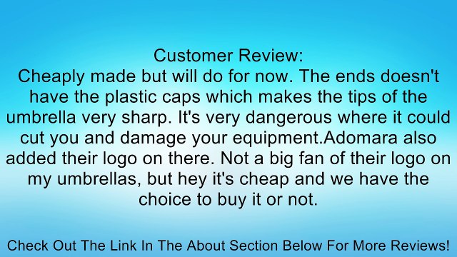 Westcott 2001 43-Inch Optical White Satin Collapsible Umbrella Review