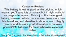 Uniden BP-38 Replacement NiMH battery Pack - OEM Replacement Battery For Uniden GMRS/FRS Radios, Can be used in place of the BP-40 BP40, Works with Uniden GMR-1088/2CK, Uniden GMR-1558/2CK, Uniden GMR1588-2CK, GMR1595-2CK, Uniden GMR2059-2CK, Uniden GMR20