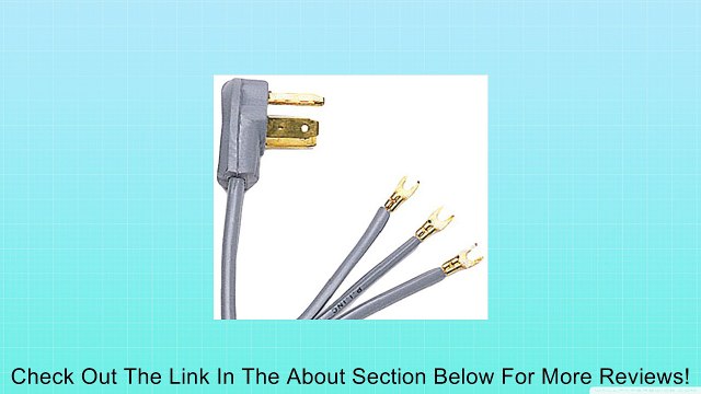 PETRA 90-1054 3-Wire Range Cord, 6-Foot, 40A Review