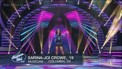 Sarina Joi Crowe - Neon Lights - American Idol 2015 (Save Song)