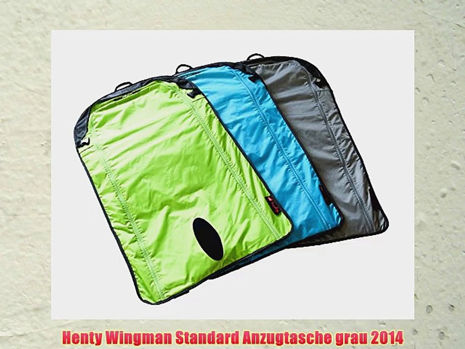 Henty wingman standard anzugtasche grau 2014