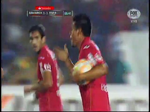 Juan Aurich: Hernán Rengifo anotó el gol del empate ante River Plate (VIDEO)