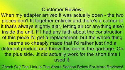 INNOVATIONS 7-38012-24010-6 NES AC Adapter (Discontinued by Manufacturer) Review