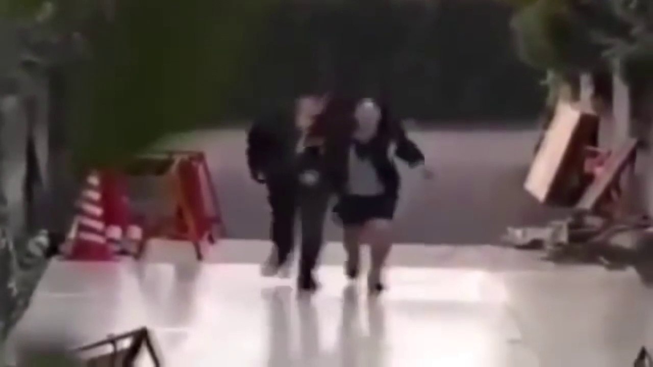 FUNNY Sticky Street Prank Sticky Walkway Sticky Sidewalk Prank 002