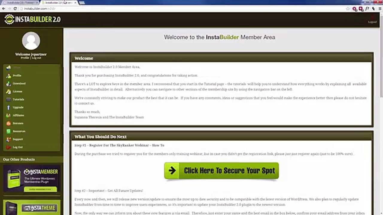 InstaBuilder 2.0 - How To Activate Your License Key‏