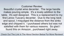 Lenox Tuscany Classics Crystal Pitcher Review