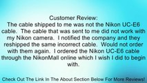 Nikon 25604 UC-E6 USB Cable Review