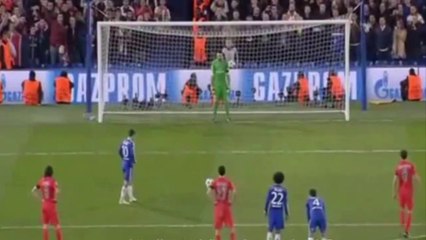 Penalty Goal_ Eden Hazard_ Chelsea _ PSG Champions League 11-3-2015