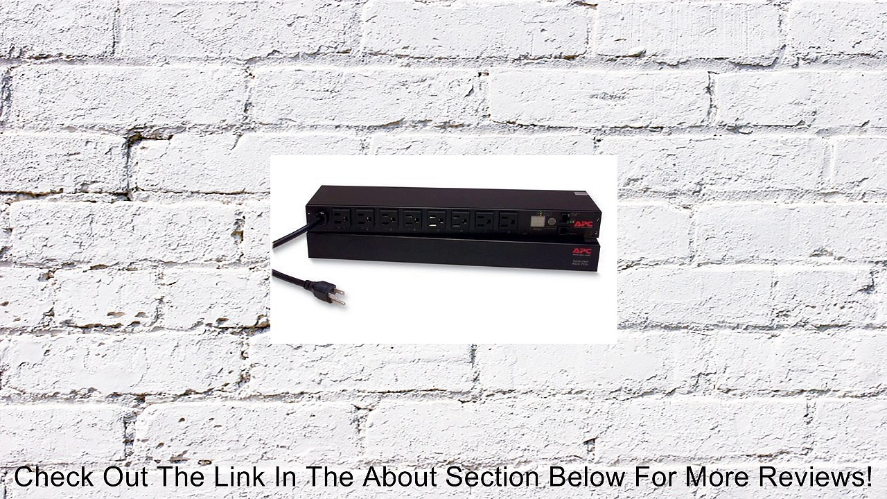 APC AP7900 Rack PDU/Switched/1U/15A/100/120V Surge Protector Review